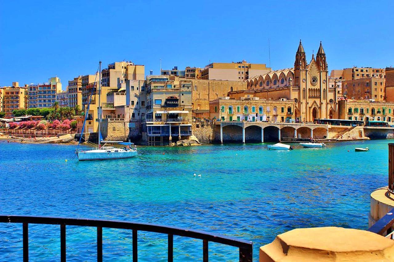 Marvellous Seafront Apartment Sliema Exterior foto